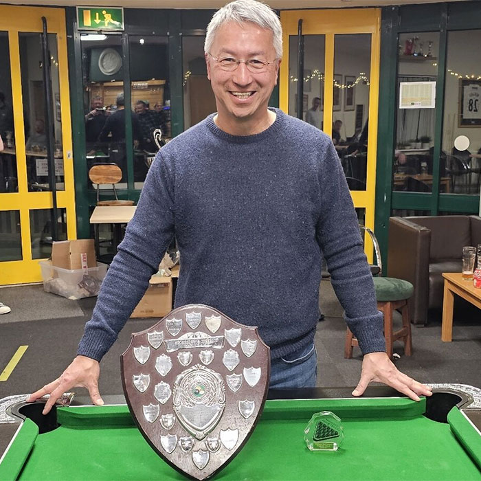 Singles Player of the Year Dave Chow 23-24 Singles Player of the Year Dave Chow 23-24