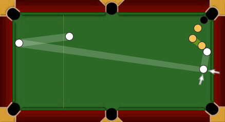 Blackball pool: loss of frame