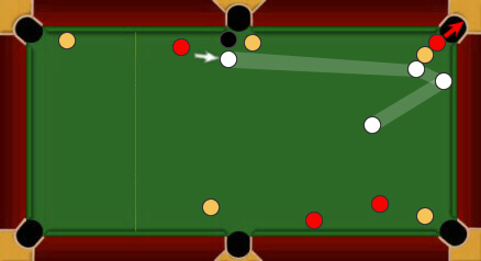 Blackball pool: standard foul