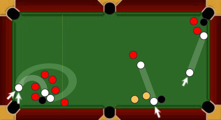 Blackball pool: stalemate
