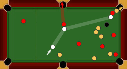 Blackball pool: open table