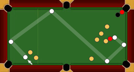 Blackball pool: escaping a snooker